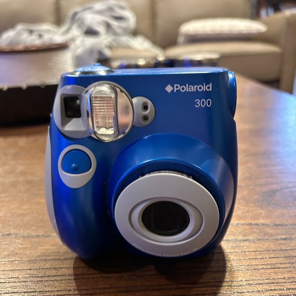 Polaroid 300 Instant Camera - Vibrant Blue